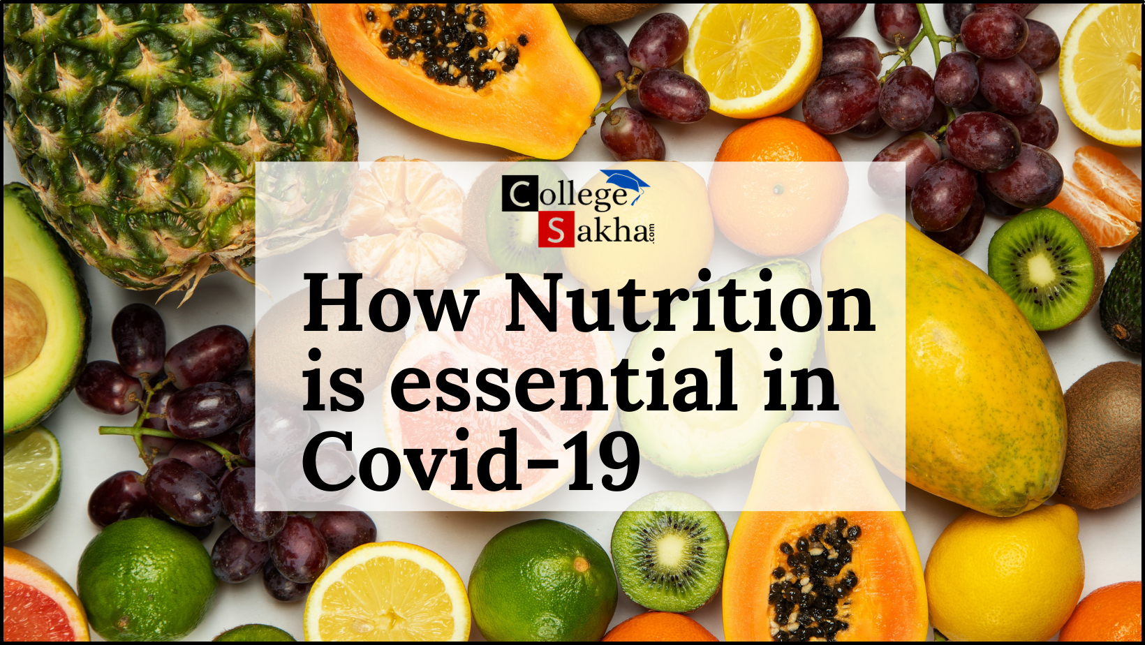 You are currently viewing How Nutrition is essential in Covid19